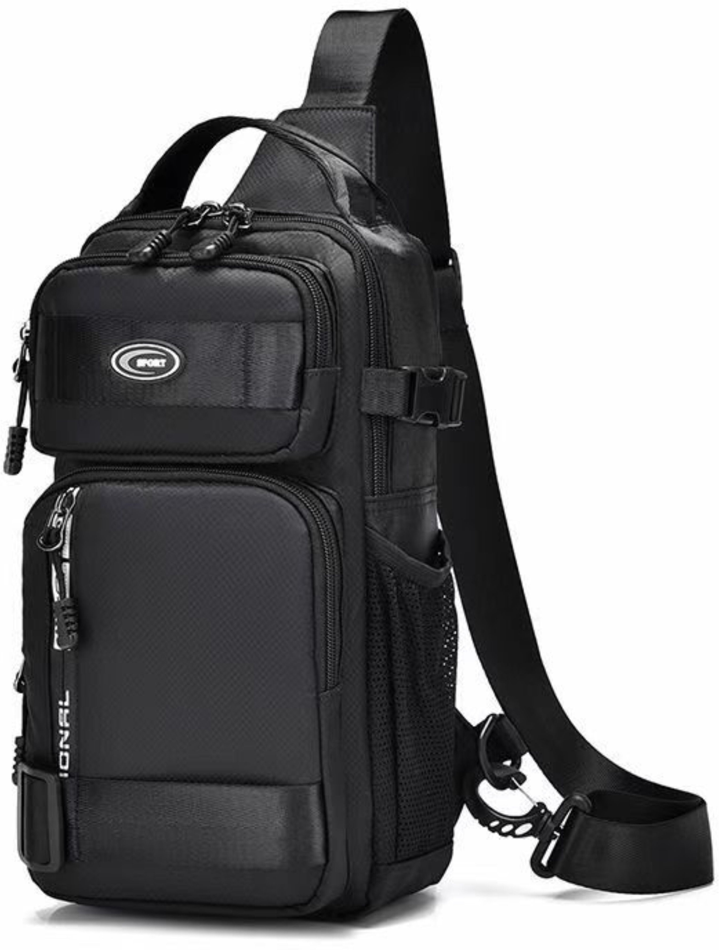 carrytrip Small 8 L Backpack Men Crossbody Bag Business Trend Cycling Hiking Travel Bag Fashion Shoulder Bag-picture-23
