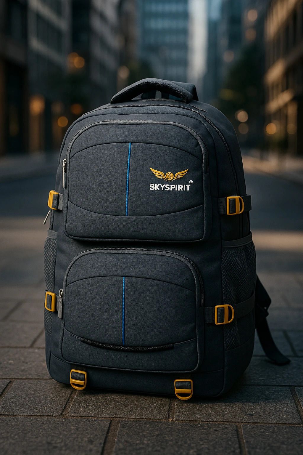 sky spirit 55 L Laptop Backpack 55L Rucksack Backpack | Outdoor Travel, Trekking & Hiking| Waterproof Unisex-picture-15