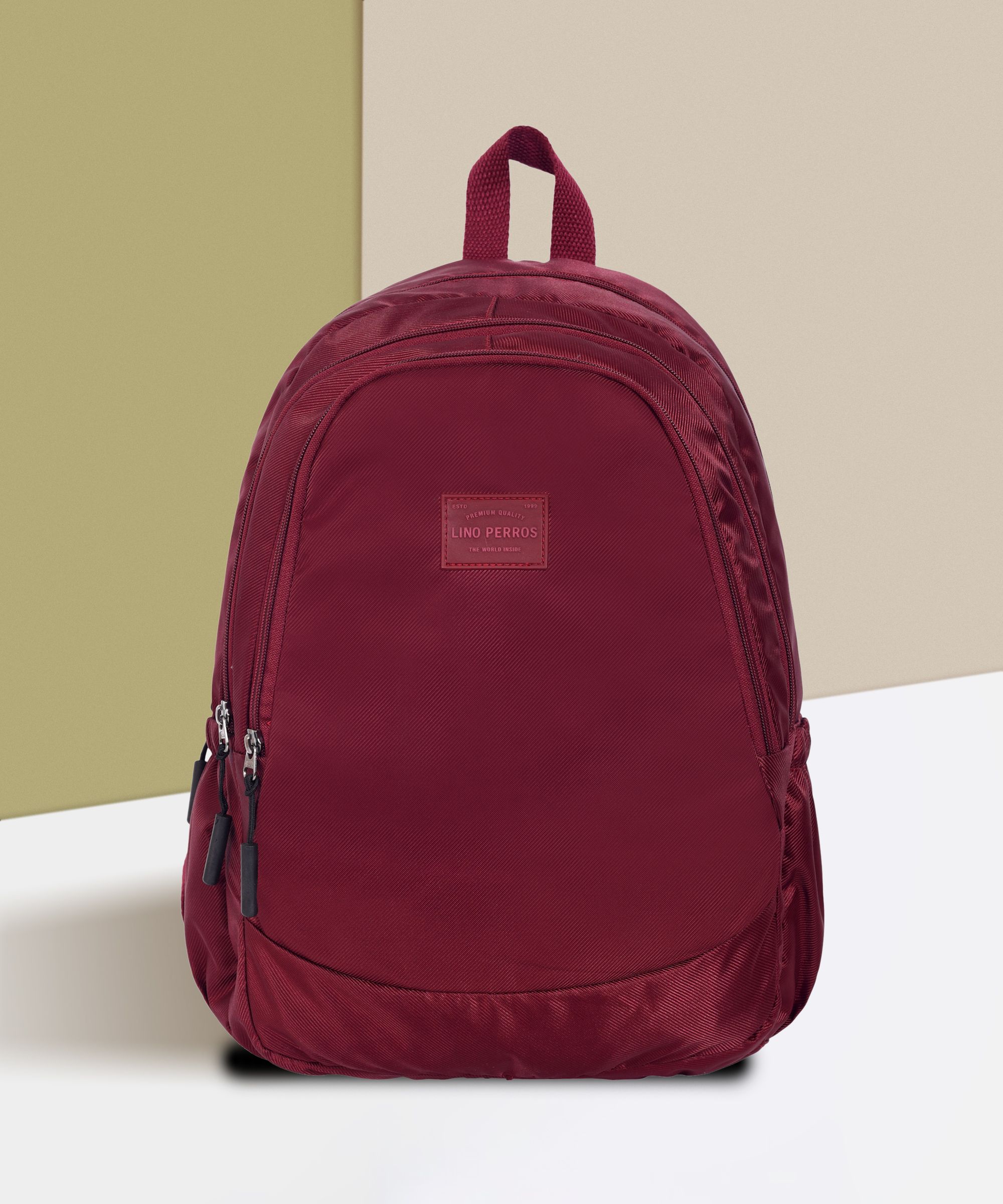 lino perros Medium 23 L Laptop Backpack Women's Everyday Maroon Backpack-picture-15