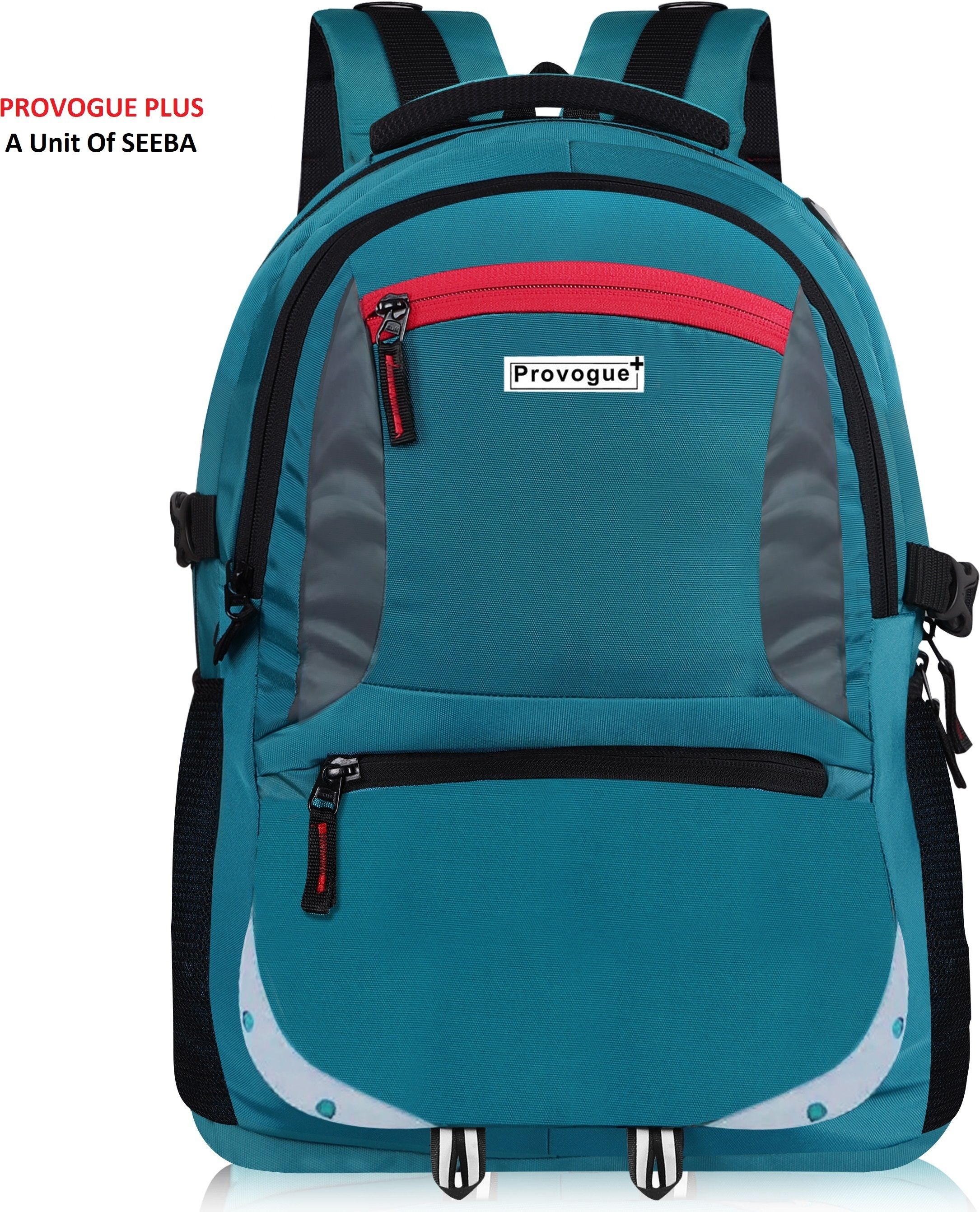seeba Large 37 L Laptop Backpack Waterproof Febric Spacy Unisex School Bag With Reflective Strip-picture-20