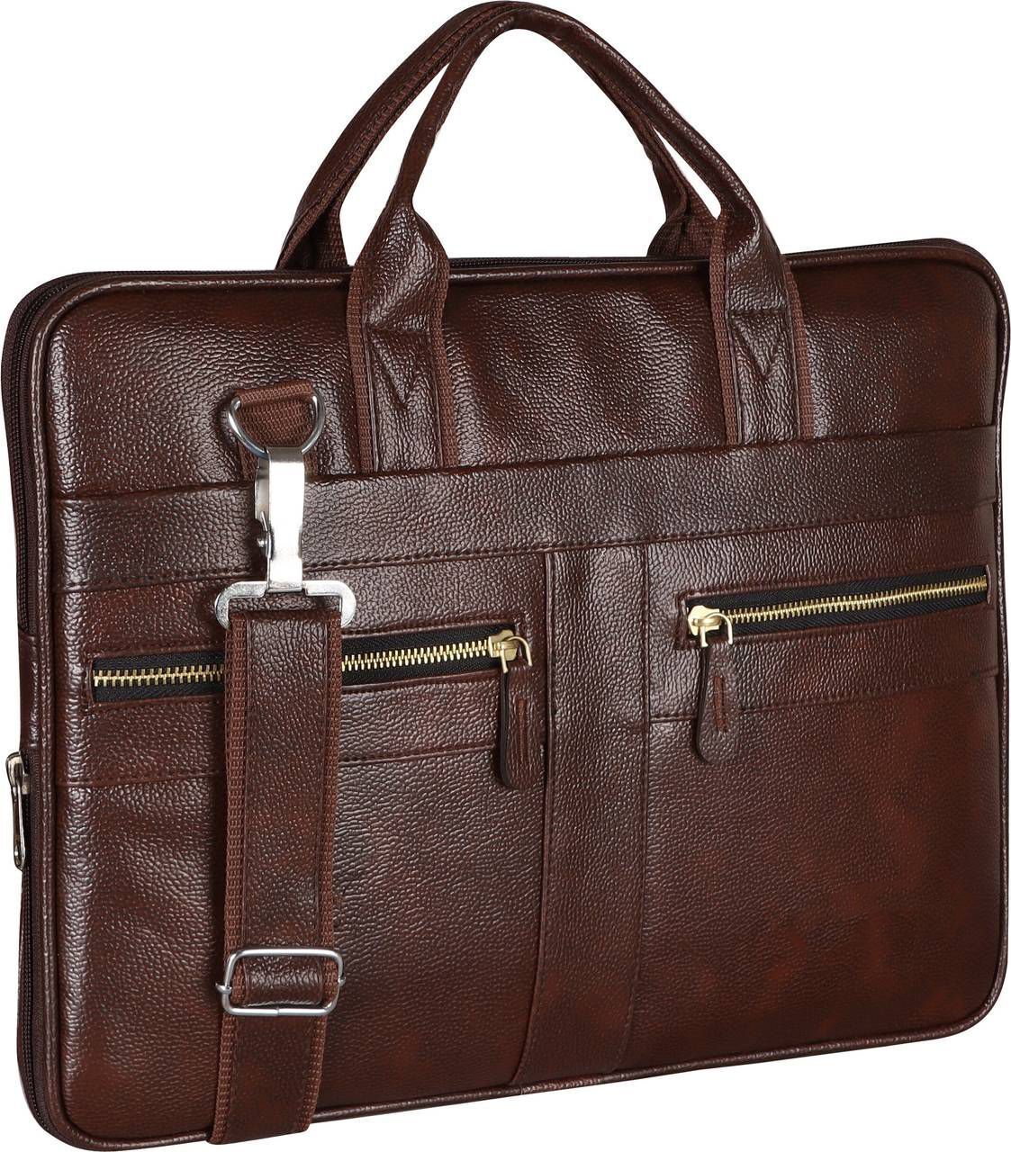 deoxo Men & Women Brown Messenger Bag-picture-15