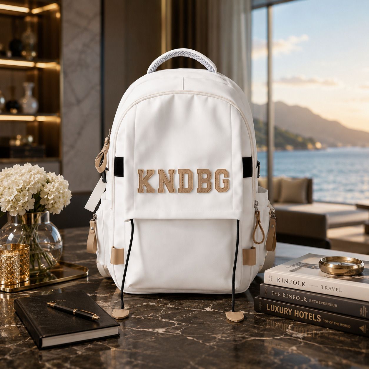 Large 40 L Laptop Backpack Unisex Korean Style Laptop Backpack Medium Size Waterproof School/College Bag-image-16
