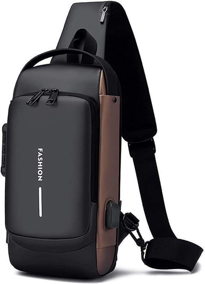 Small 6 L Backpack Stylish Unisex Waterproof Anti-theft CrossBody Bag-image-28
