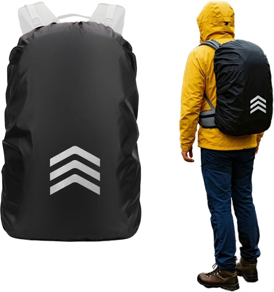 sannidhi Waterproof Backpack Rain Cover Waterproof Trekking Bag Cover-image-10