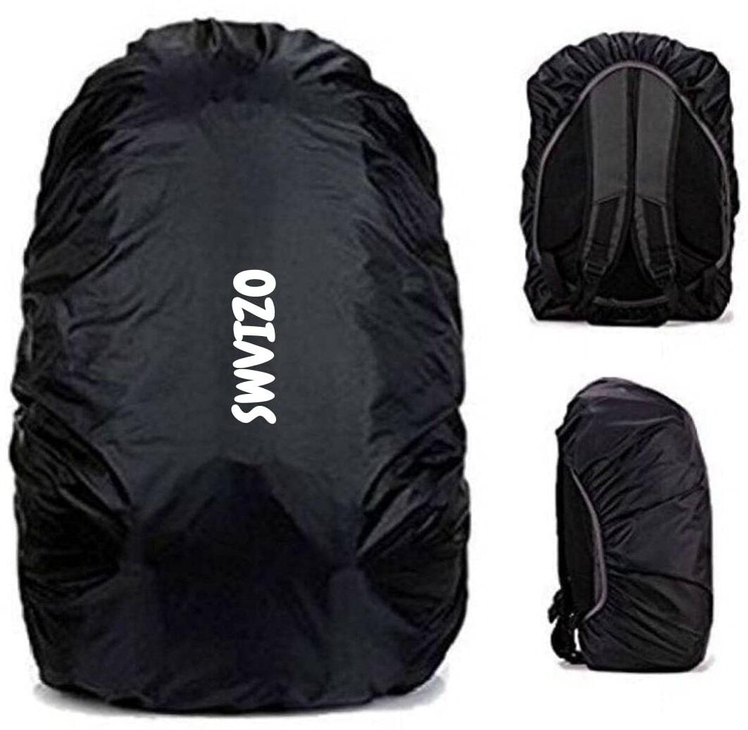 hommora Nylon Backpack Rain & Dust Bag Cover Waterproof Waterproof, Dust Proof School Bag Cover, Laptop Bag Cover, Trekking Bag Cover-image-1