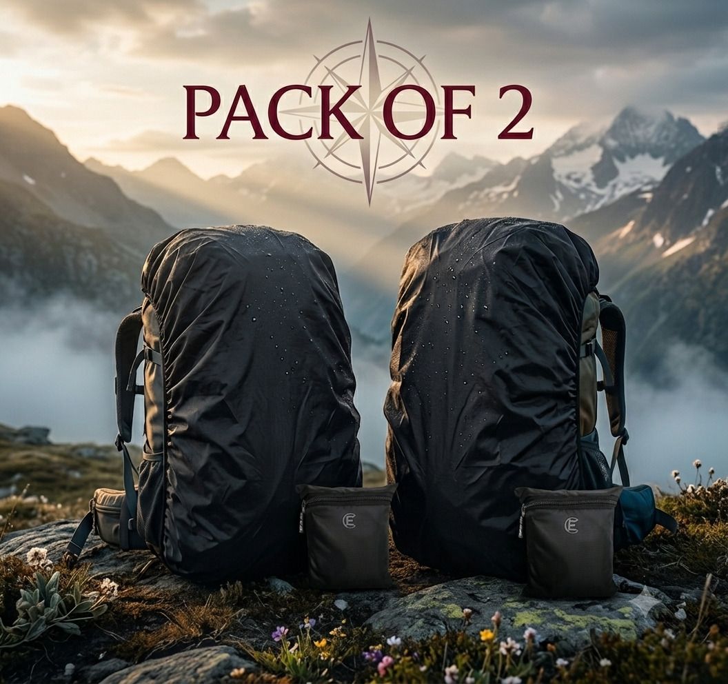 FLEWDROPY Durable Nylon Rain Protection Cover for Hiking Backpacks Waterproof Laptop Bag Cover, Luggage Bag Cover, School Bag Cover, Trekking Bag Cover-image-47