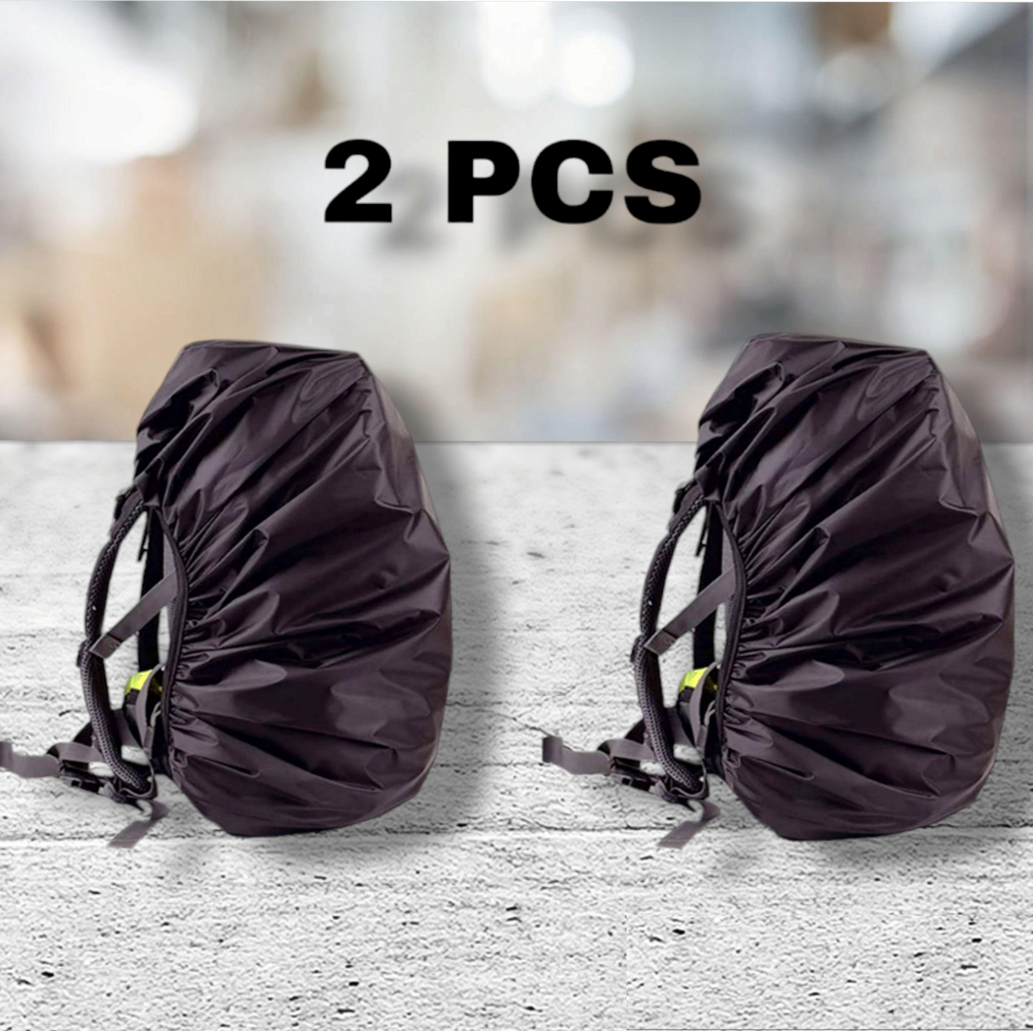 DK Creation cod:116 Rain Cover_Backpack Waterproof Laptop _Luggage _School _Bag Cover2 psc) Waterproof Laptop Bag Cover, School Bag Cover-image-48