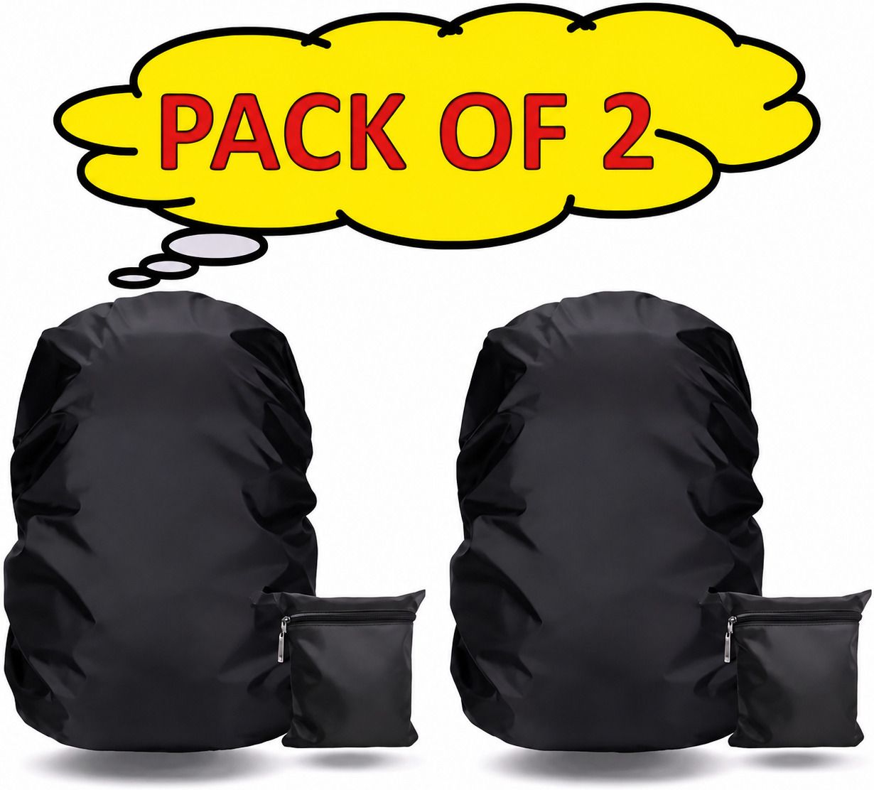 BMENTERPRISENX 2026 Waterproof School Bag Cover, Trekking Bag Cover-image-40