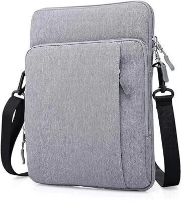 DERBEN CLOVE 15.6 Inch Laptop Tablet Sleeve with Shoulder Belt Sling Side Hand Bag Dust Proof Laptop Bag Cover-image-47