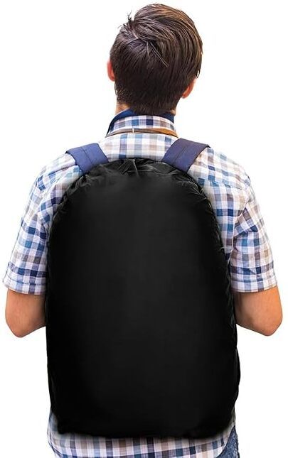 VRINDAENTERPRIS Waterproof Bag Cover/Dust and Rain Proof Waterproof Laptop Bag Cover, Luggage Bag Cover, School Bag Cover, Trekking Bag Cover-image-34