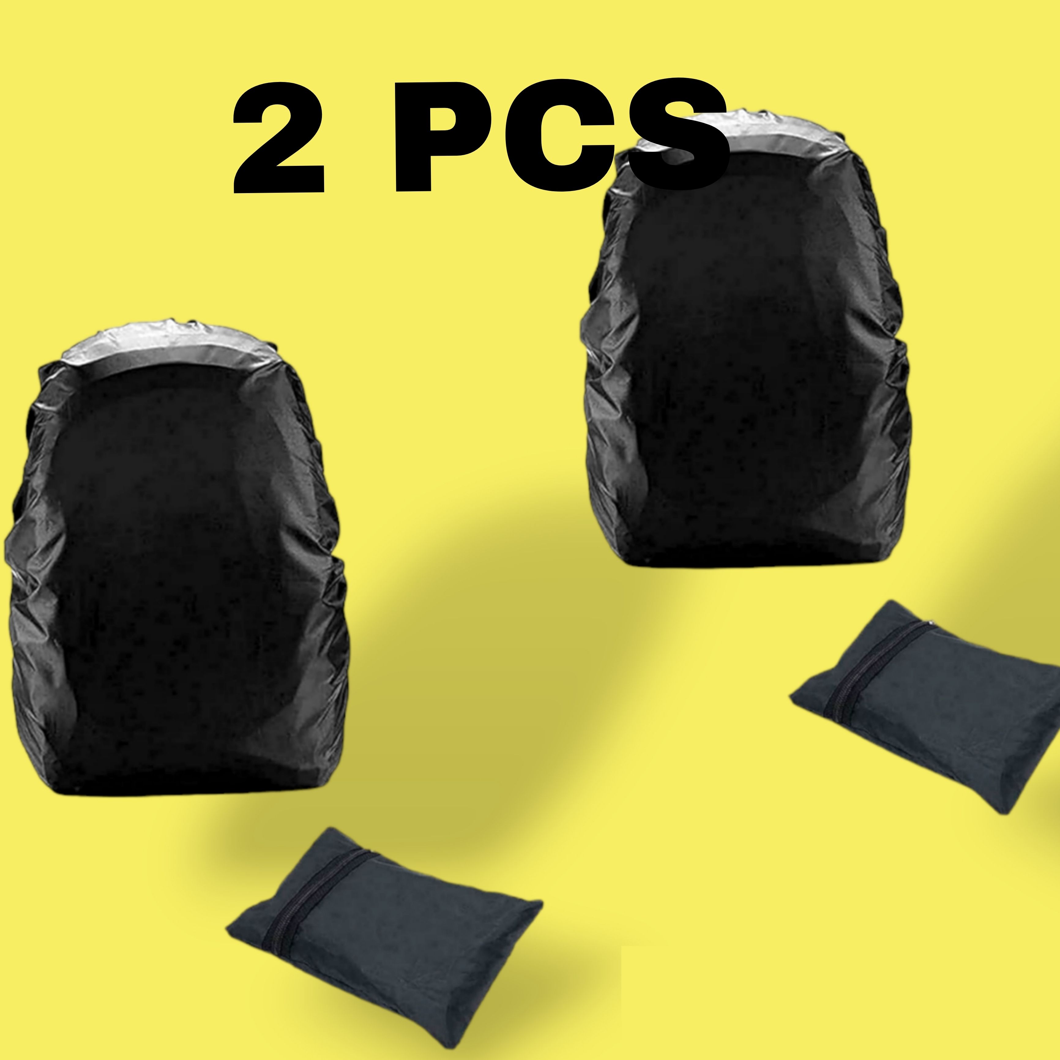 D8211K Beg Rain Cover_Backpack Waterproof Laptop _Luggage _School _Bag Cover 2pcs Waterproof Laptop Bag Cover, School Bag Cover-image-6