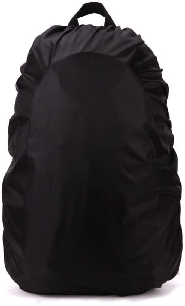 KUNYA Nylon Backpack Rain & Dust Bag Cover Waterproof with Cary Pouch Waterproof, Dust Proof Laptop Bag Cover, School Bag Cover, Trekking Bag Cover-image-33