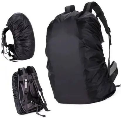 VRINDAENTERPRIS Backpack Rain Cover Waterproof Laptop Bag Cover, Luggage Bag Cover, School Bag Cover, Trekking Bag Cover