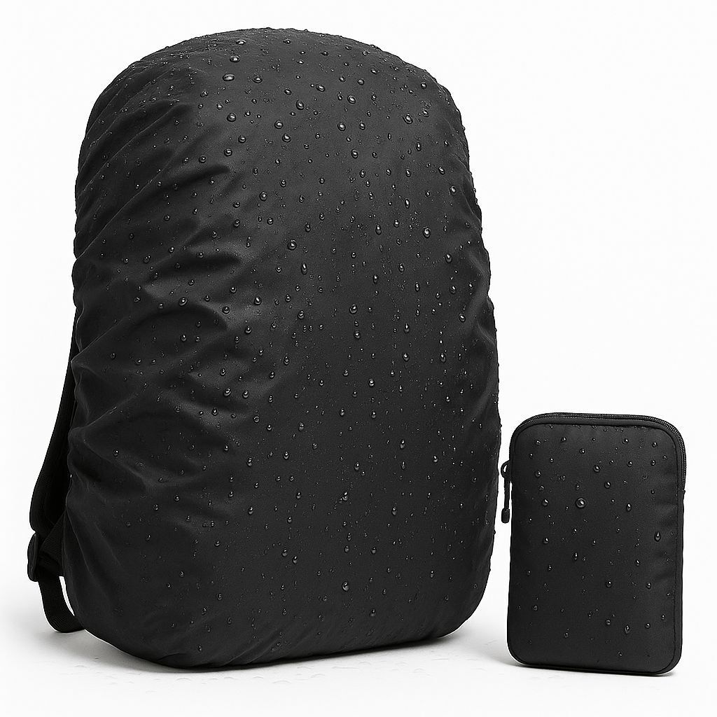 BabjiTrades Waterproof 30L Backpack Rain Cover with Storage Pouch for School,College,Office Waterproof, Dust Proof School Bag Cover, Laptop Bag Cover-image-20