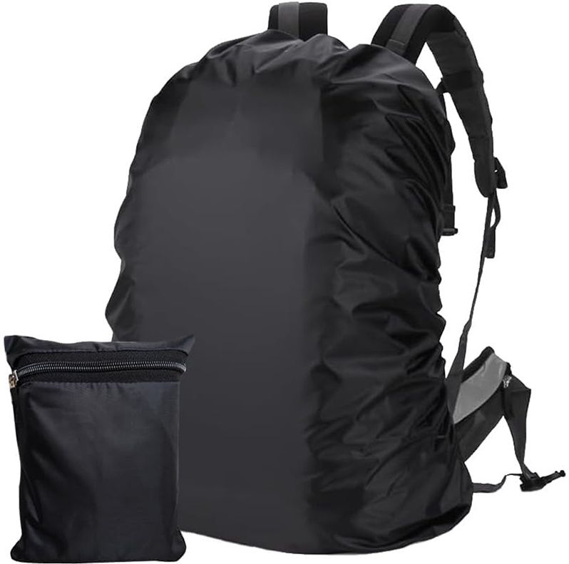Wishwin Hub Rain Cover Backpack Waterproof Laptop - School - Bag Cover (Free Size ) Waterproof, Dust Proof Laptop Bag Cover, Luggage Bag Cover, School Bag Cover, Trekking Bag Cover-image-32