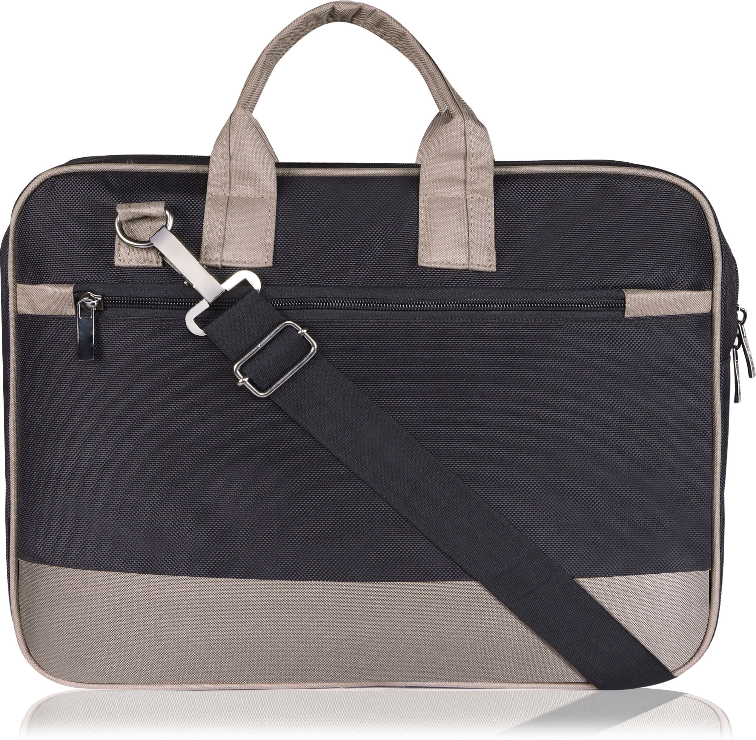 Men & Women Black Messenger Bag-image-12