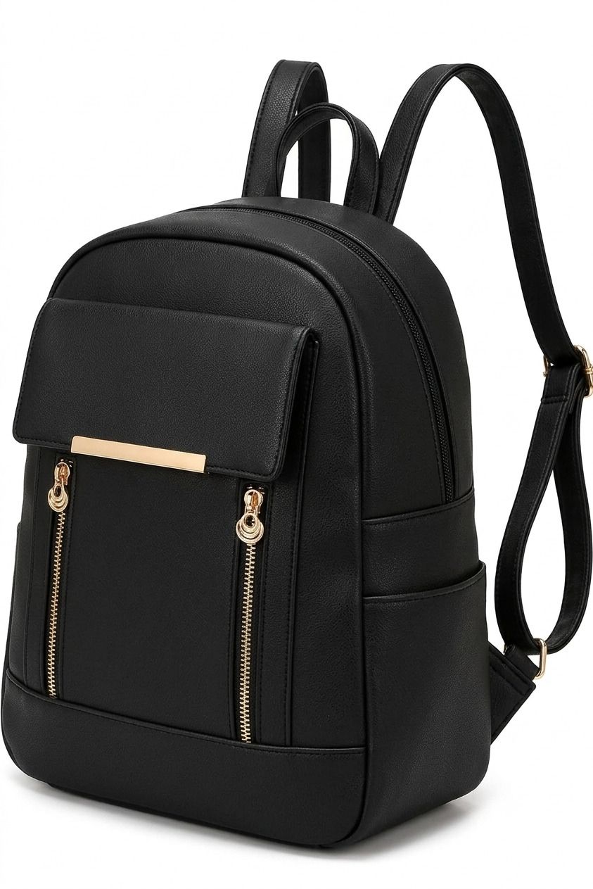 spayra Women's PU Leather Waterproof Backpack-picture-31