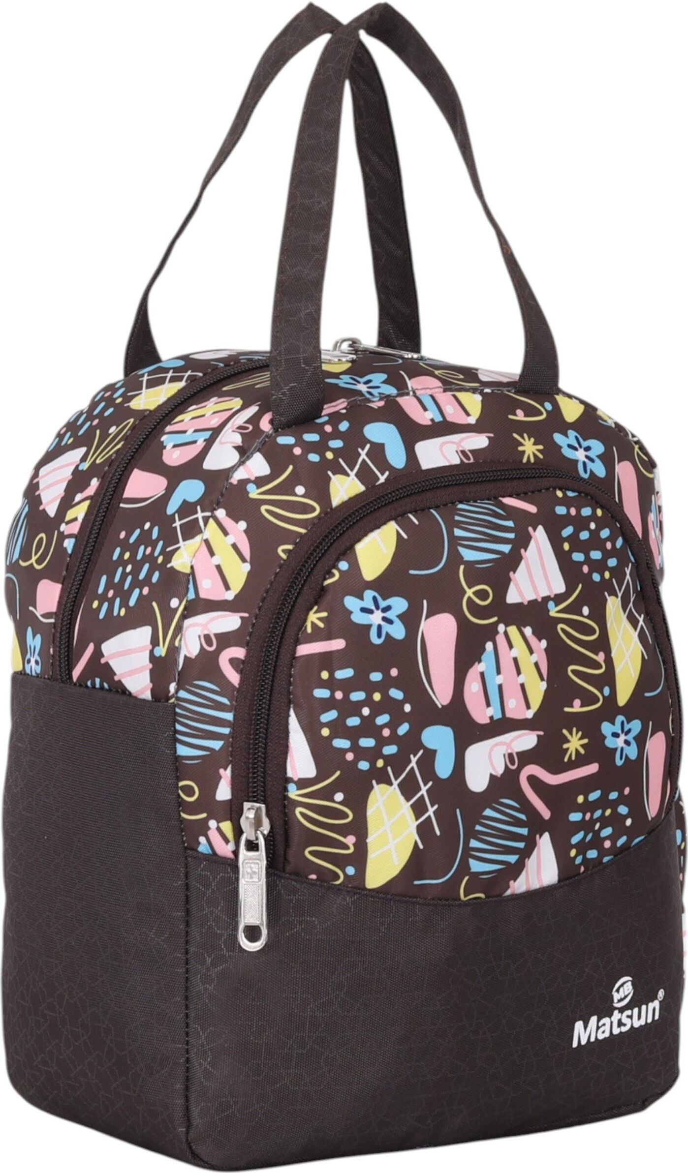 matsun Unisex Kids Printed Tiffin Bag | Insulated | Protects from Spills & Leakage Waterproof Lunch Bag-picture-16