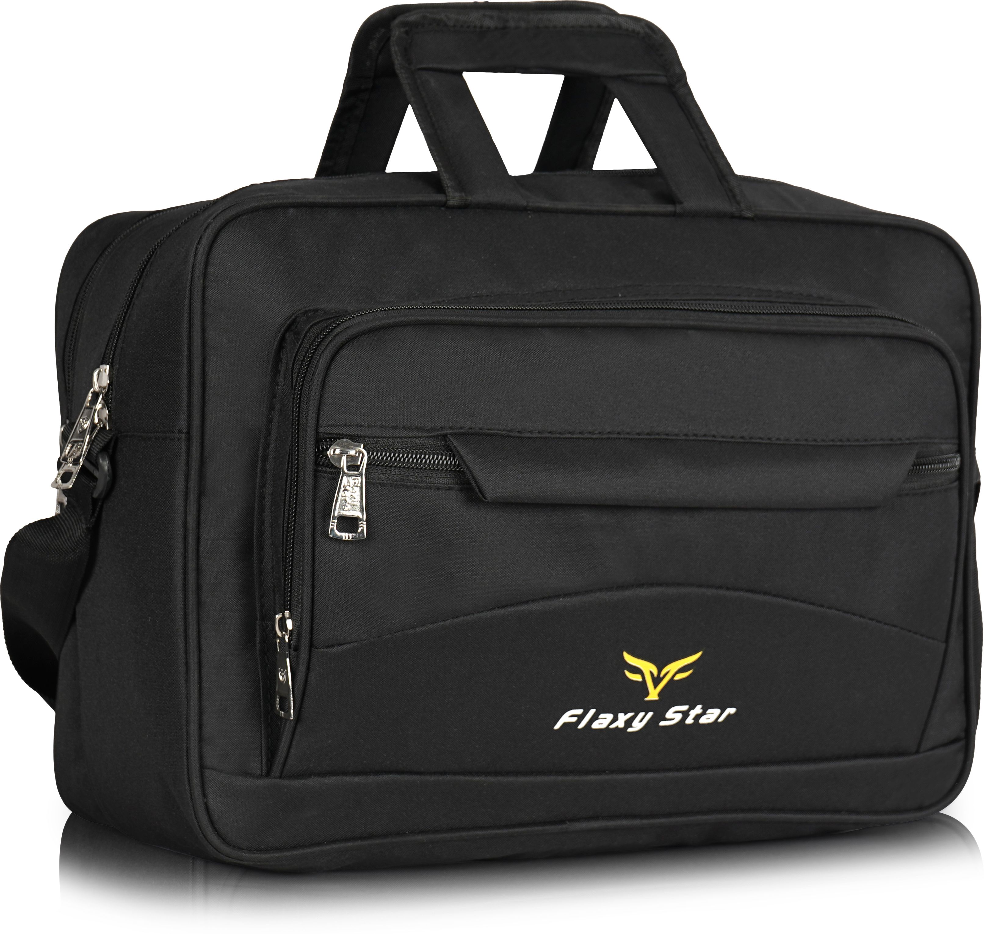 flaxy star Laptop Bag for Men & Women | 15.6 Inch Office, Business & Travel Hand Bag Waterproof Messenger Bag-picture-20