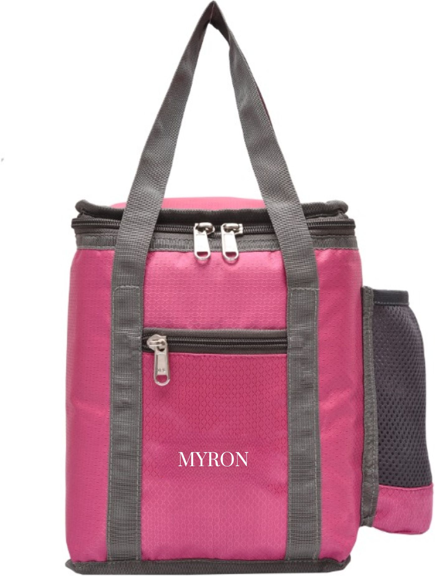 Lunch Tiffin Bag Pink for School Office Picnic Waterproof Lunch Bag Waterproof Lunch Bag-image-46