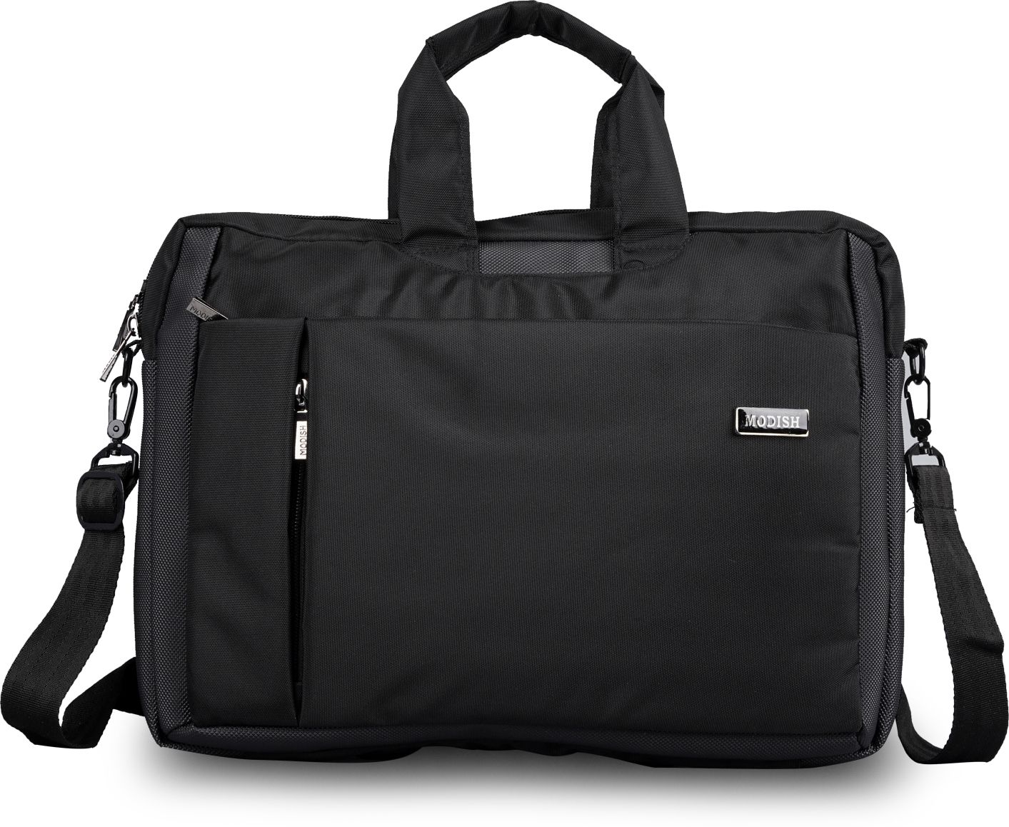 modish Men & Women Black Messenger Bag-picture-22
