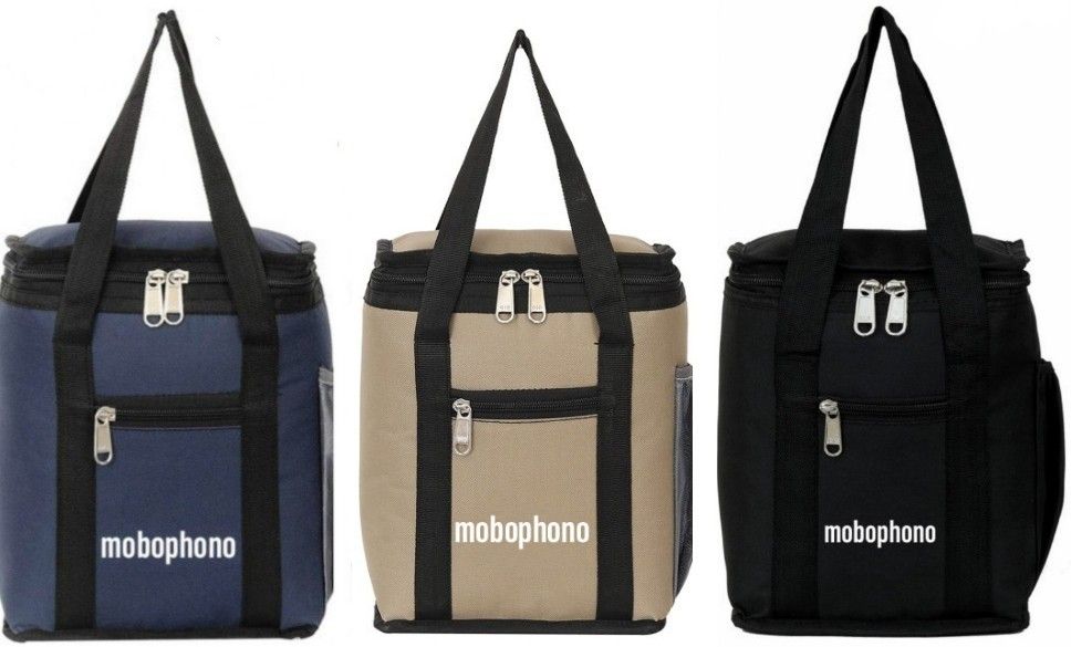 Combo Pack Of 3 (navy blue, Begie, Black) insulated Lunch Bag, Tiffin Bag Unisex Waterproof Lunch Bag