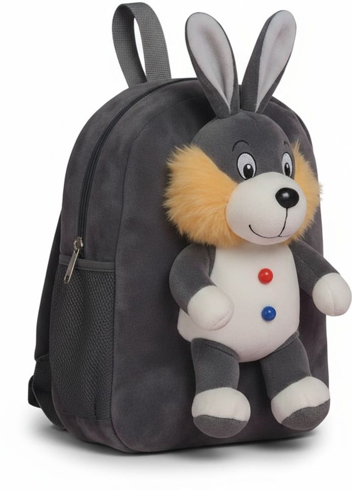 Small 10 L Backpack Soft Plush Bag | Nursery to Class 2 ,LKG UKG,Preschool bag,kids backpack,bag-image-8