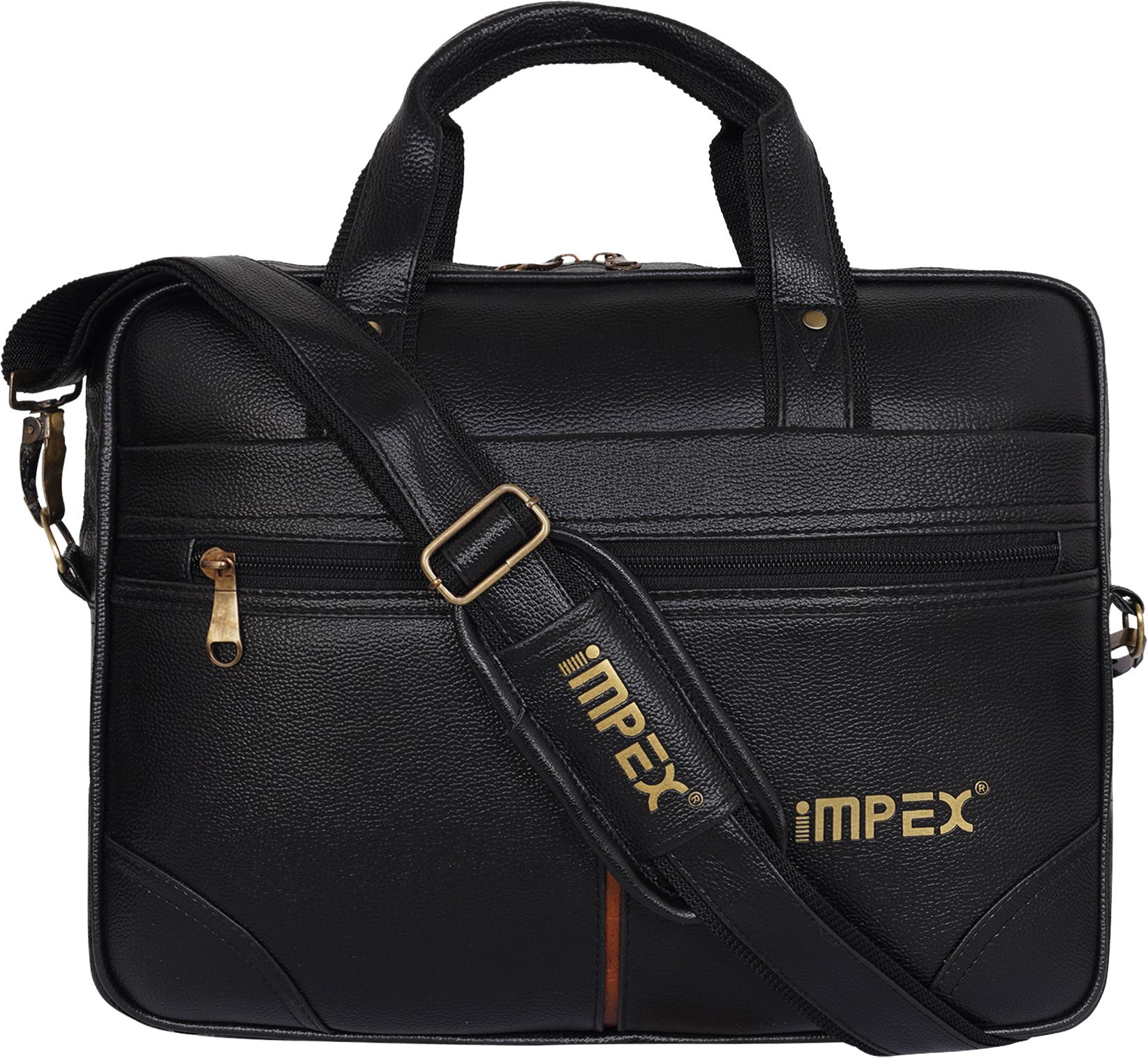 impex Men & Women Black Messenger Bag-picture-23