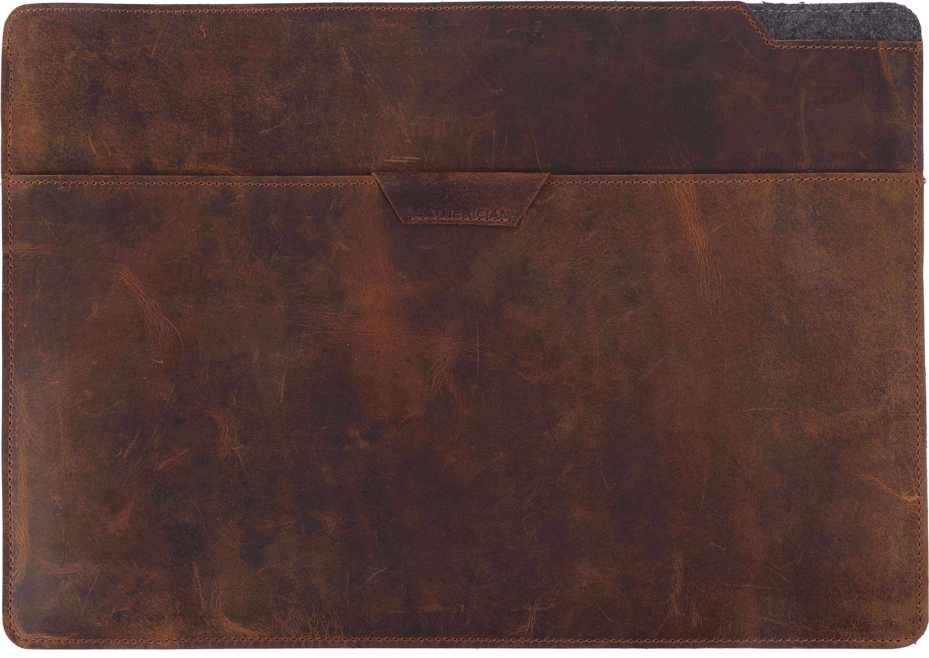 Slim Leather MacBook Sleeve Laptop Sleeve/Cover-image-1