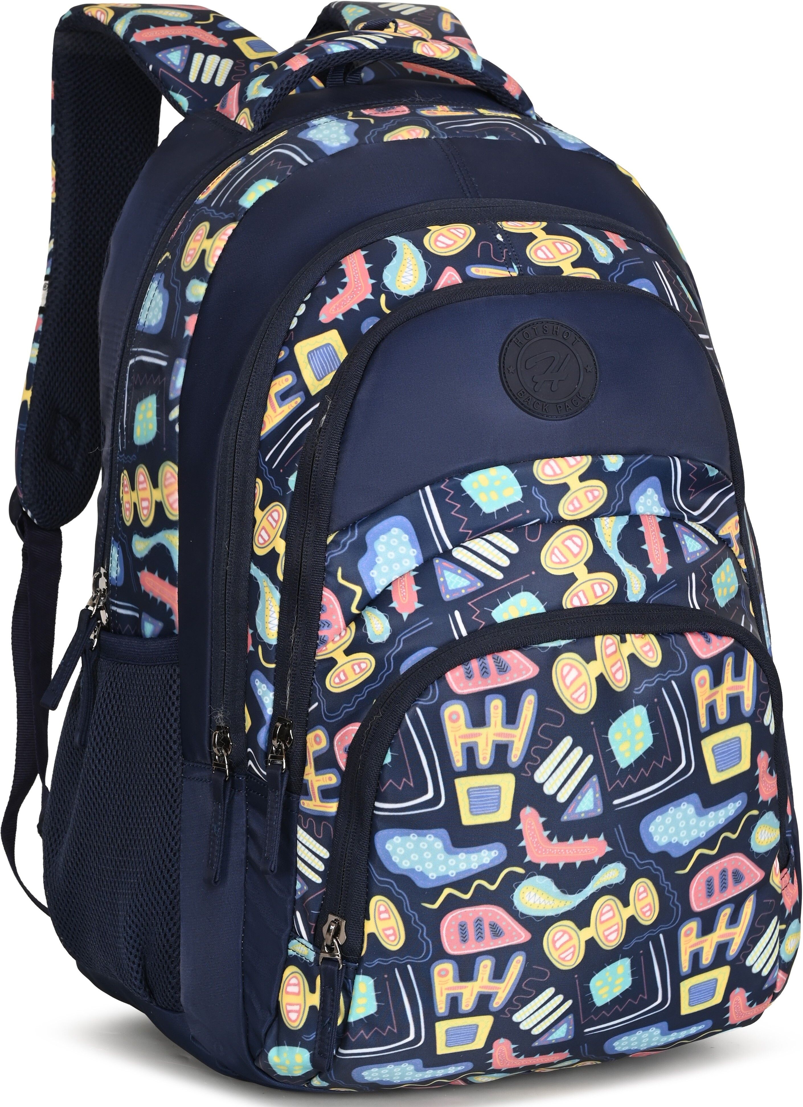 hot shot HOTSHOT BAGS|SCHOOL BAG|TUTION BAG|COLLEGE BACKPACK|LARGE SIZE|19 IN|BOYS&GIRLS School Bag-picture-16