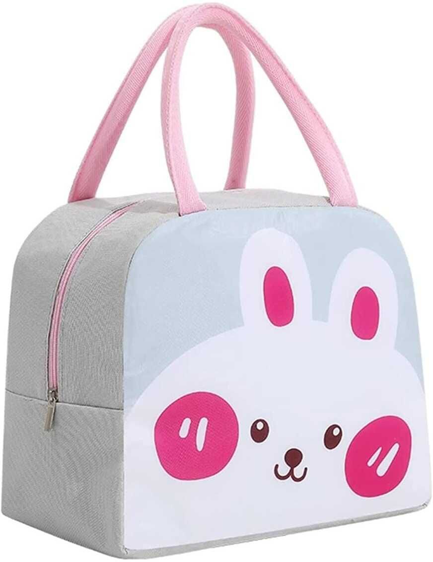Animal Printed Insulated Lunch Tote Bag Printed for School Picnic Office Outdoor Waterproof Lunch Bag-image-22