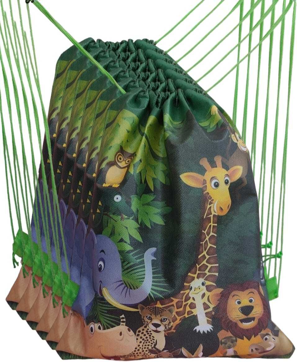 Drawstring Sack Bags for KIDS, Haversack bags for return gift 12pcs Waterproof Haversack-image-15