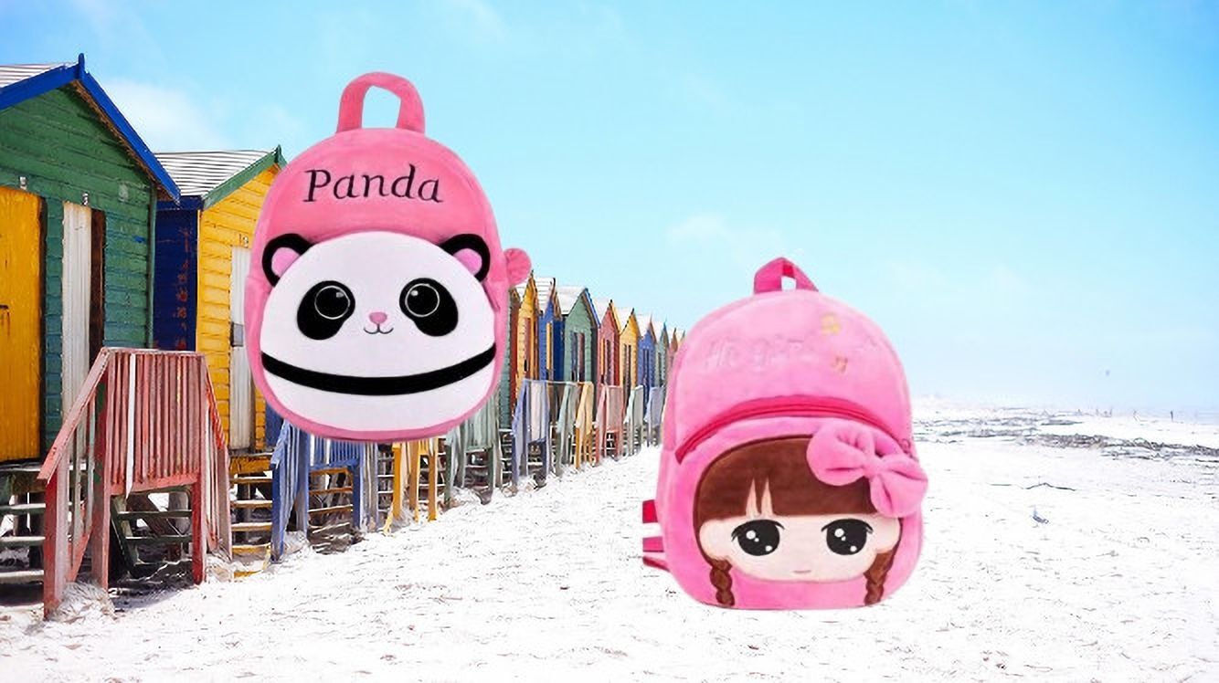 avianna 119B Kids School Lunch Bag Hi Girls & Panda Pink Combo Lunch Bag-picture-39