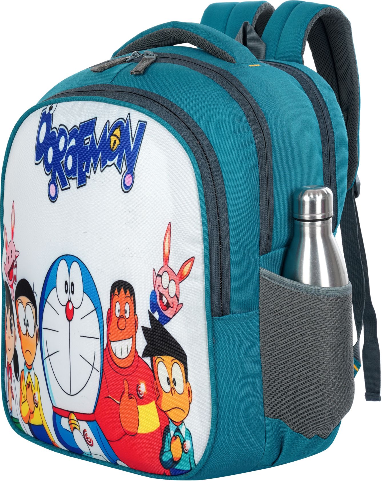 Doraemon 1st/2nd/3rd/4th & 5th Class Light weight Trendy for Boys & Girls Waterproof School Bag-image-41