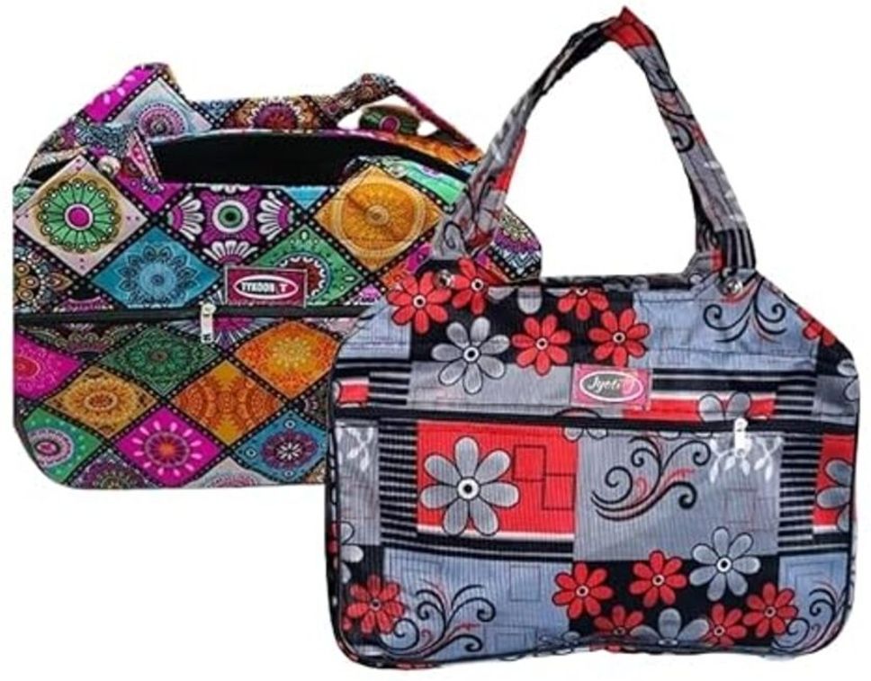 radhe shyam handloom Stylish Grocery Tote Bags for Women Grocery Bag-picture-44