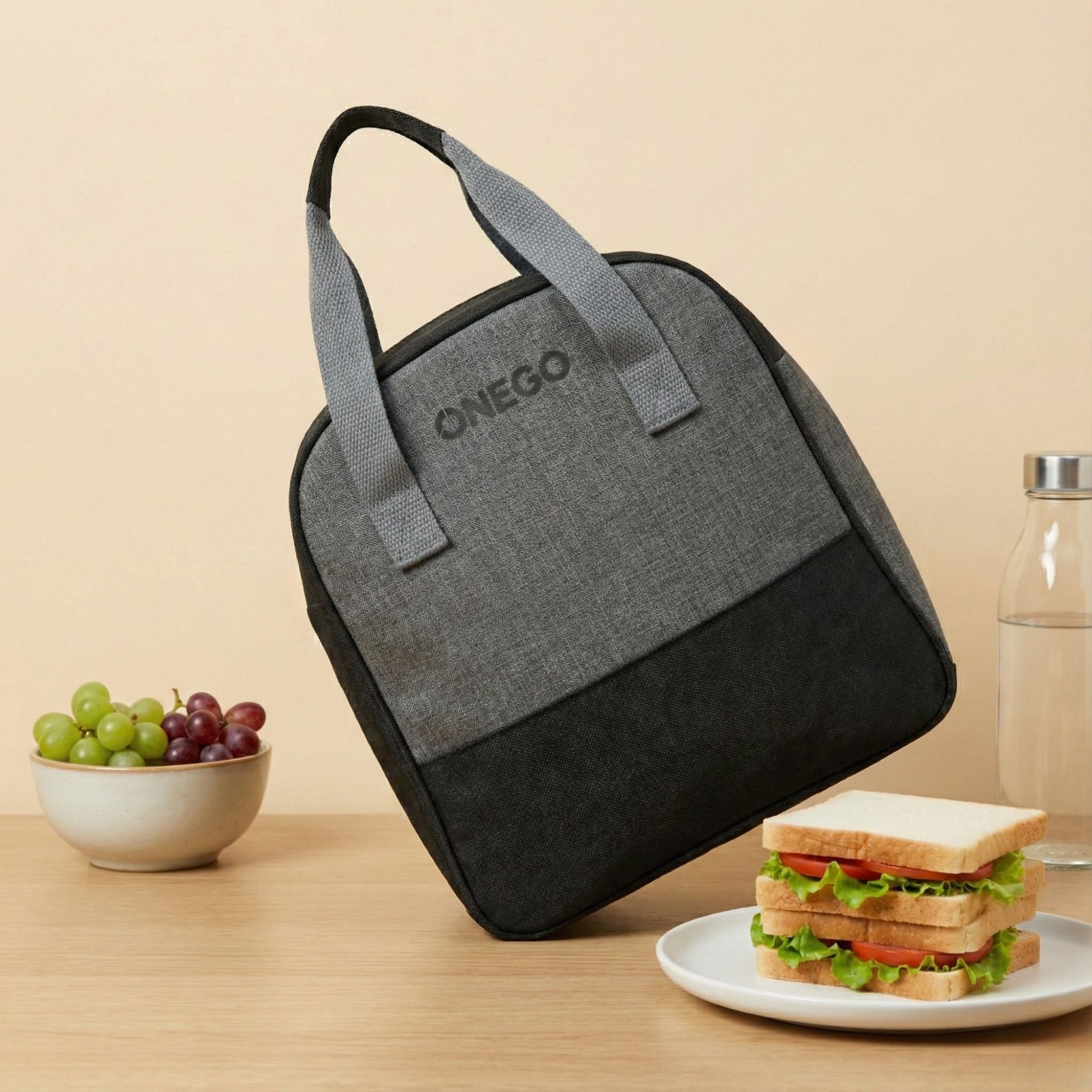 Classic Insulated, Leak-Proof & Spacious Tiffin Bags for Office & School Waterproof Lunch Bag-image-1