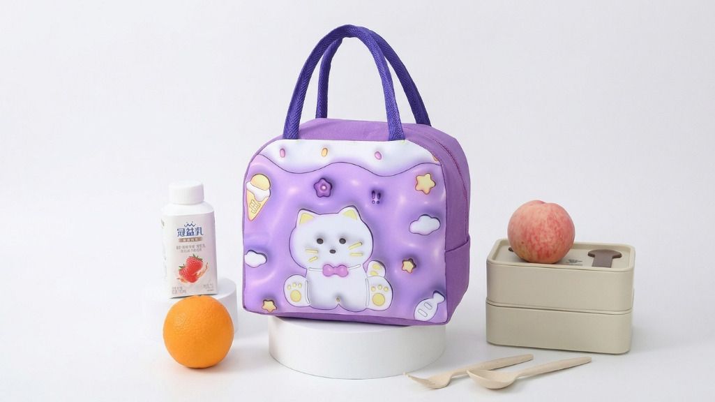 Lunch Bag -3D Printed Lunch Storage Hand Tote Bag Cute Cartoon Lunch Bag Lunch Bag-image-43