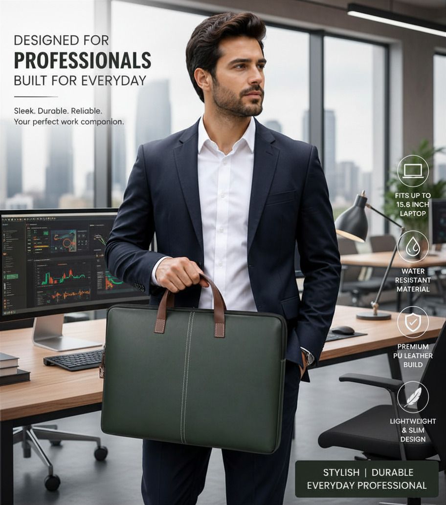 bagizmo Business Laptop Bag with Comfortable Handle Waterproof Laptop Sleeve/Cover-picture-24