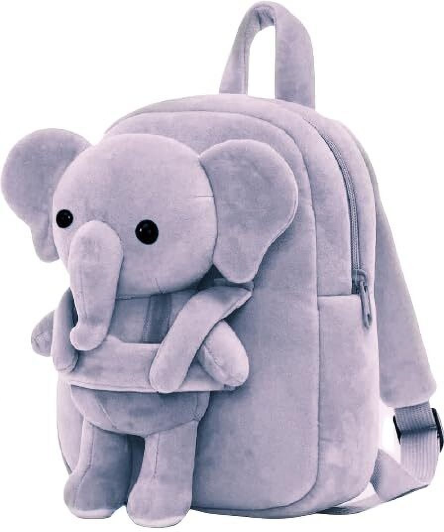 Kids School Bag For Boys Girls Baby for 2 to 5 Years Nursery, Preschool,Picnic Plush Bag-image-16