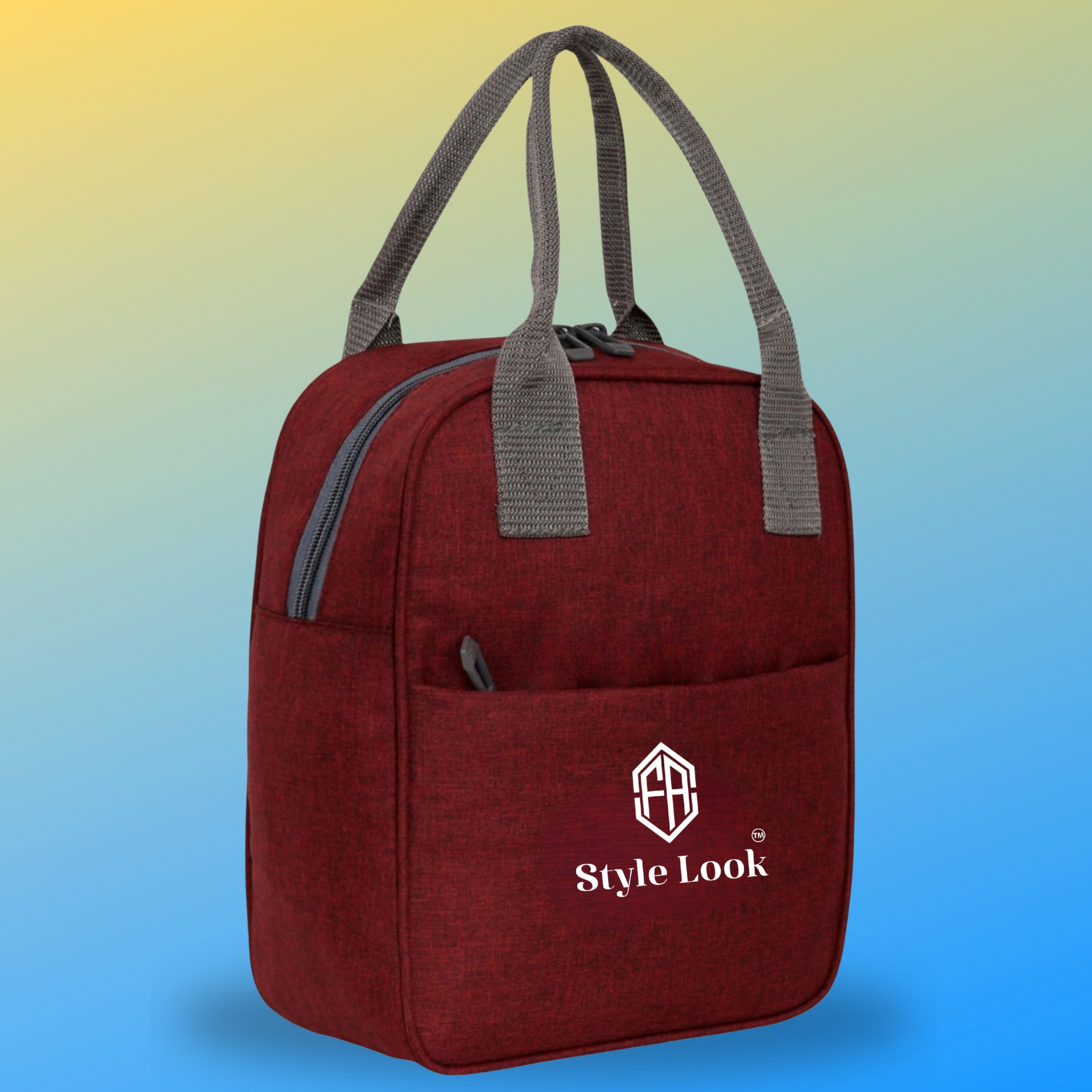 style look Office Lunch Bag | School Tiffin Carry Bag Waterproof Lunch Bag-picture-20