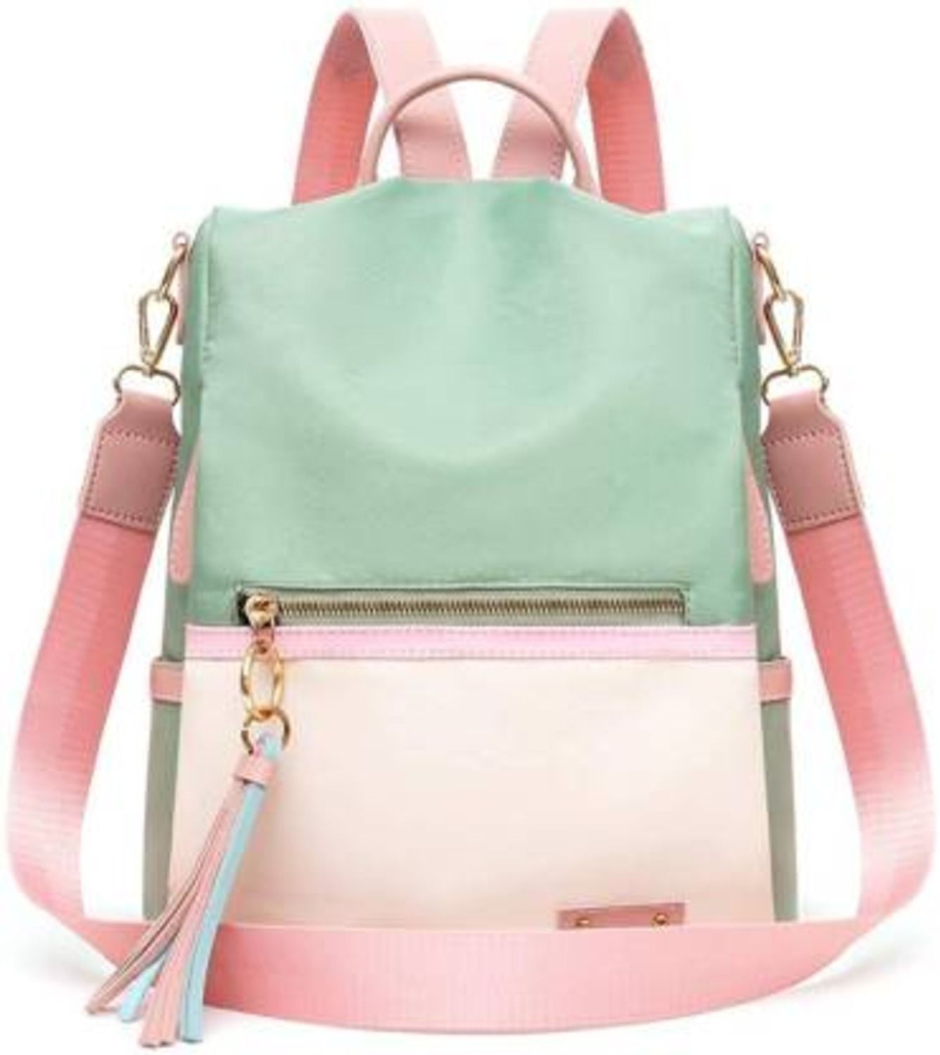 kgn Women's Mocha Backpack Small Shoulder Bag Backpack-picture-11