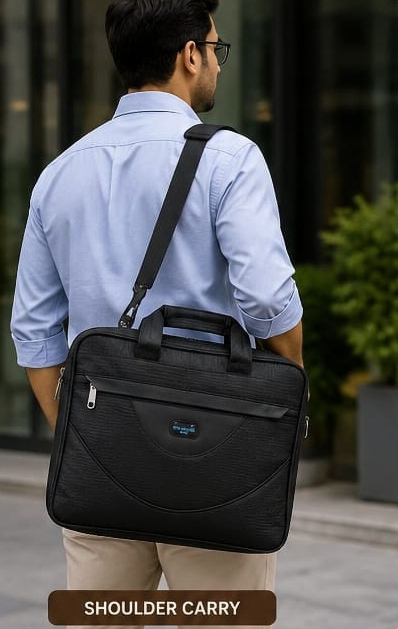 Black laptop bag/120 i8 Waterproof Laptop Sleeve/Cover-image-0