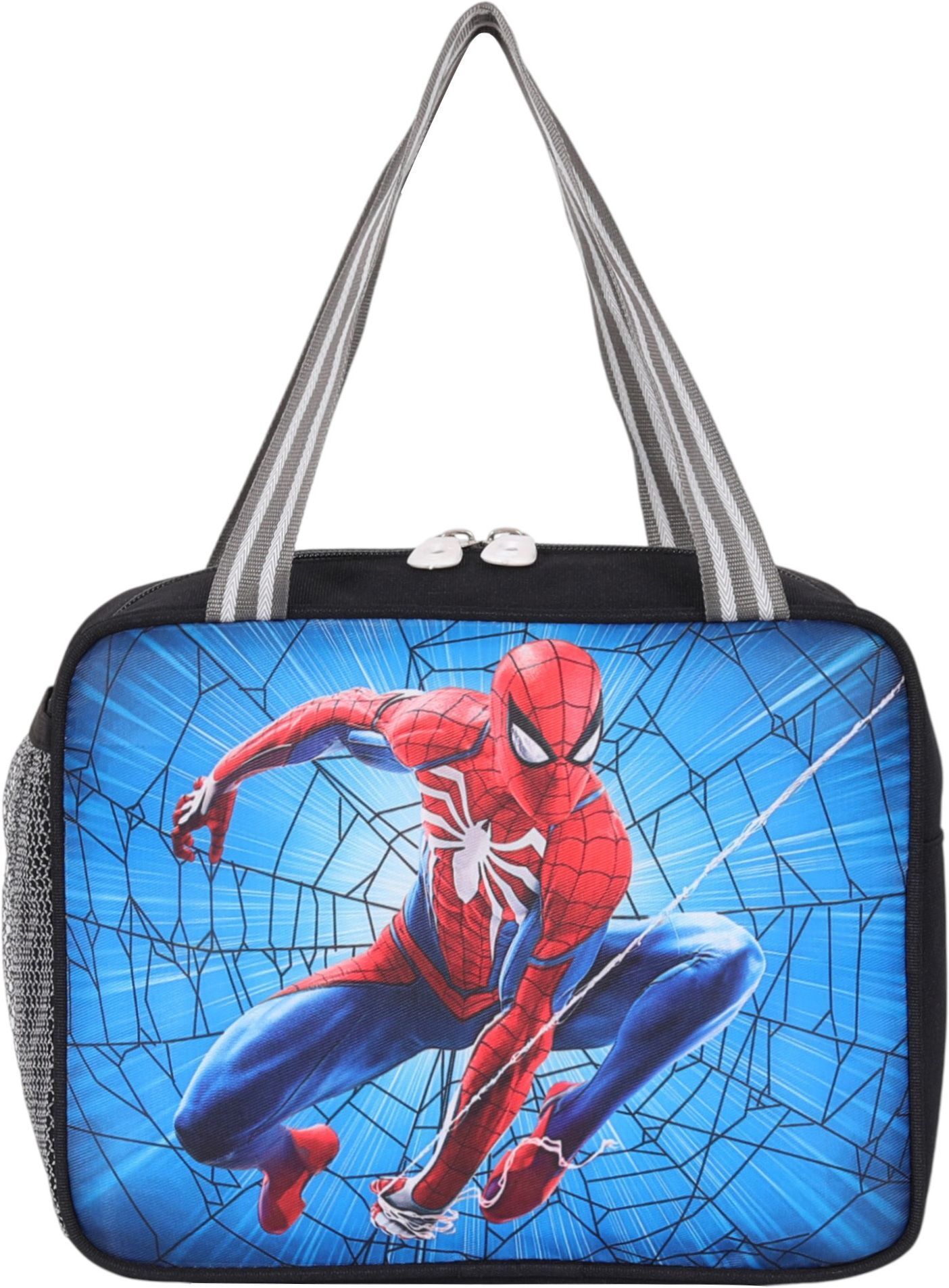 rbm Cartoon Character Printed Kids Insulated Tiffin Bag Meals Holder Bag (LBAG10) Waterproof Lunch Bag-picture-5