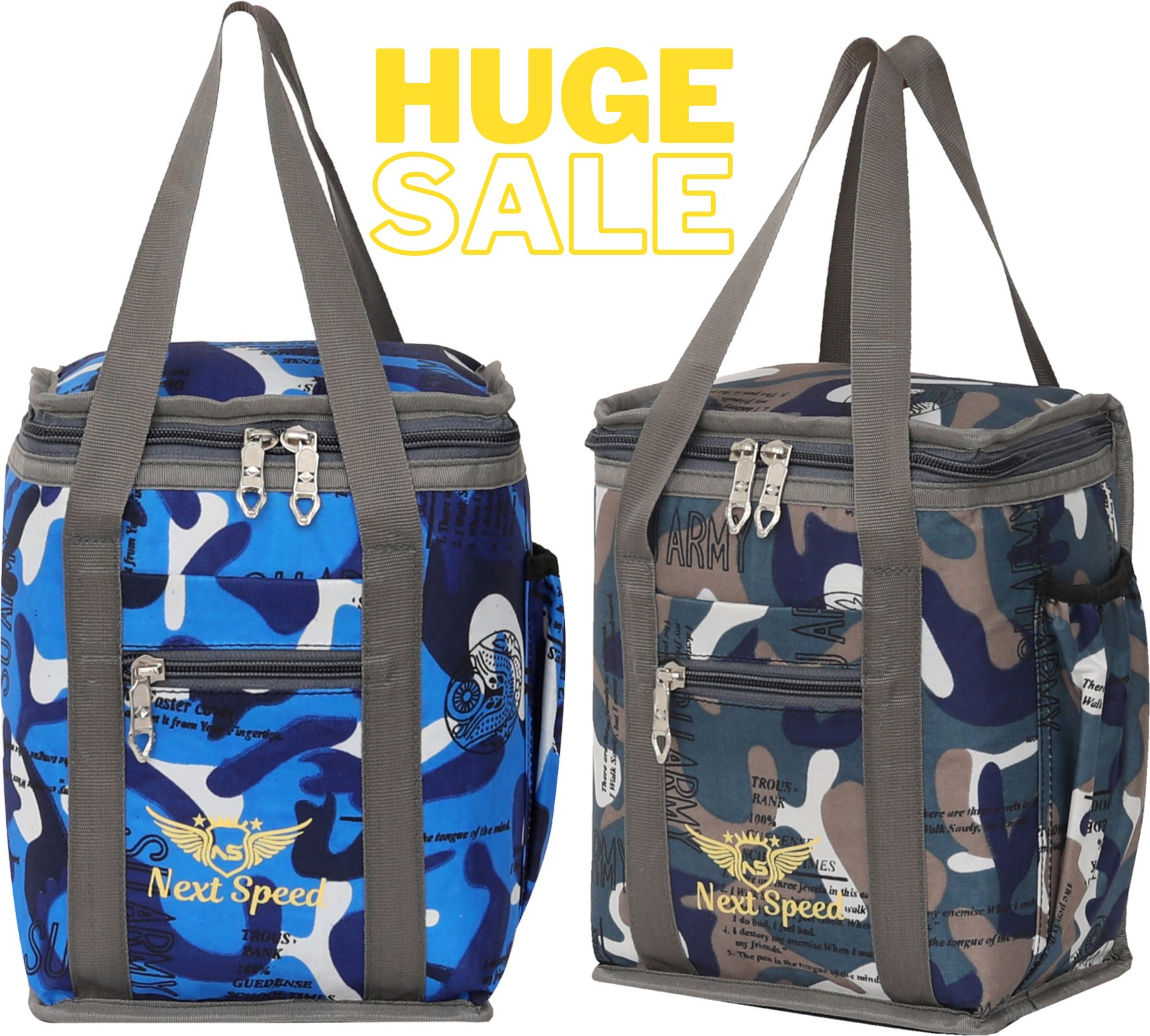 New Model Hand Lunchbag & Tiffin bag COMBO for office,school,college,picnic Waterproof Lunch Bag-image-23