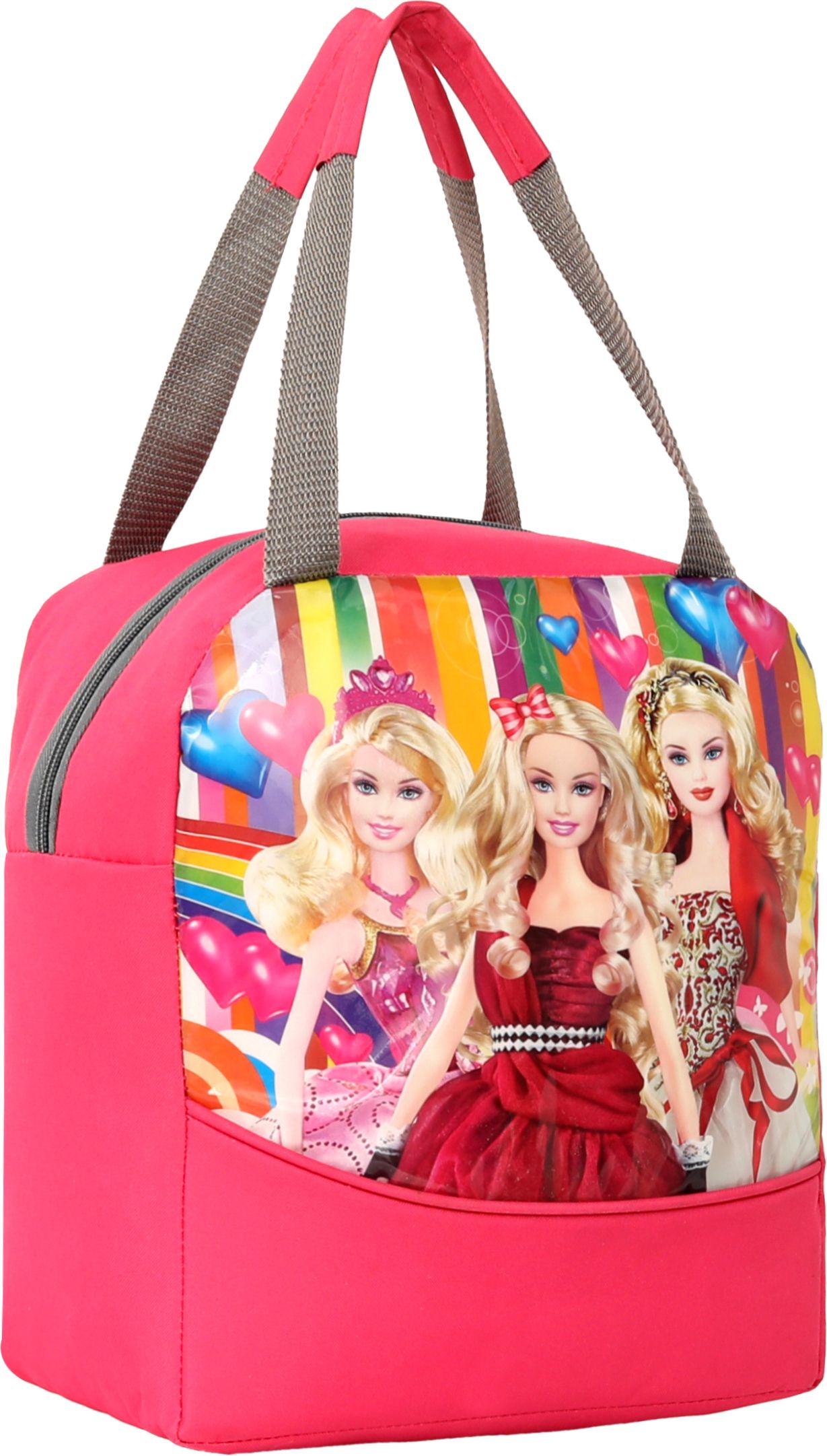BARBIE LUNCH BAG Waterproof (Pink, 10 L) Waterproof Lunch Bag-image-26