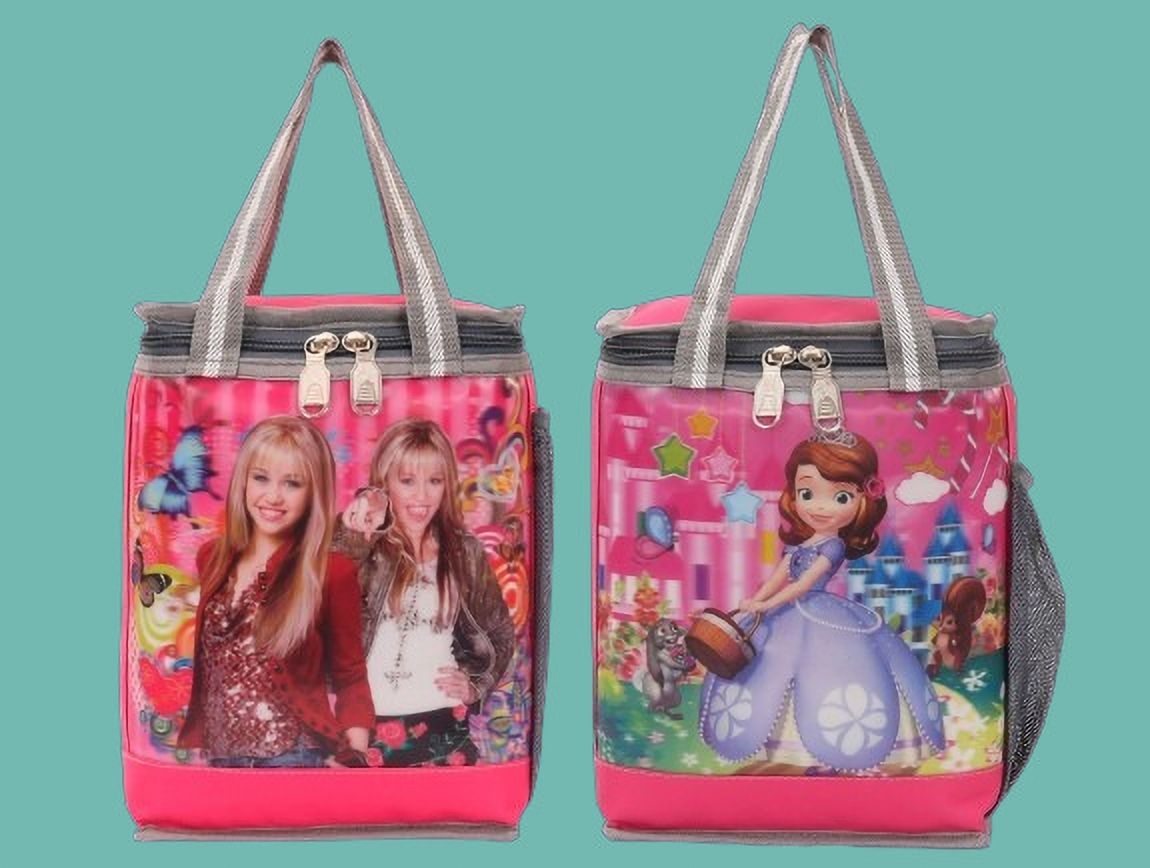 Girls Character Sofia & Barbie Lunch Bag For Kids_HN240 Waterproof Lunch Bag-image-13