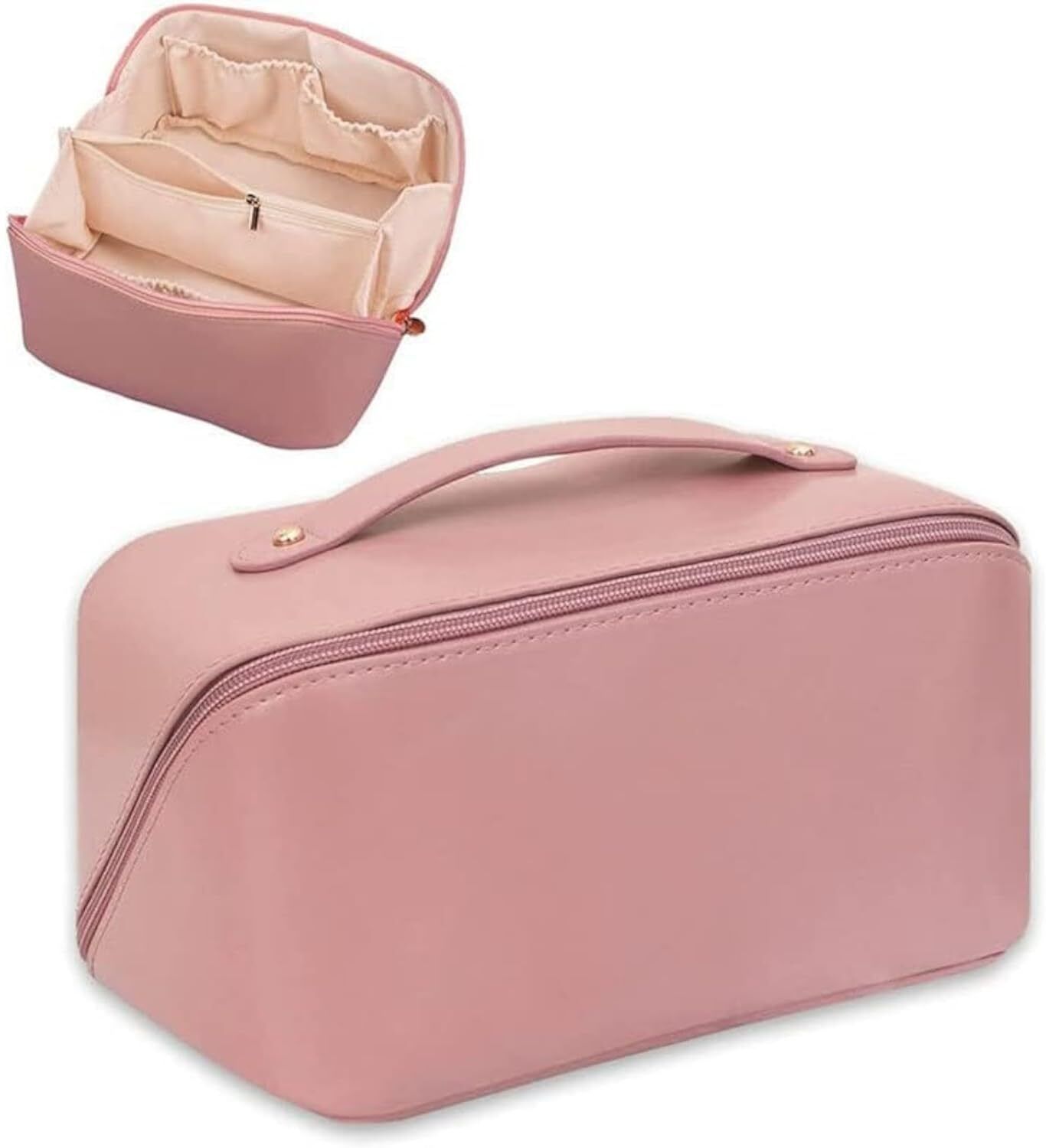 kvvtrades Women Pink Cosmetic Bag-picture-15