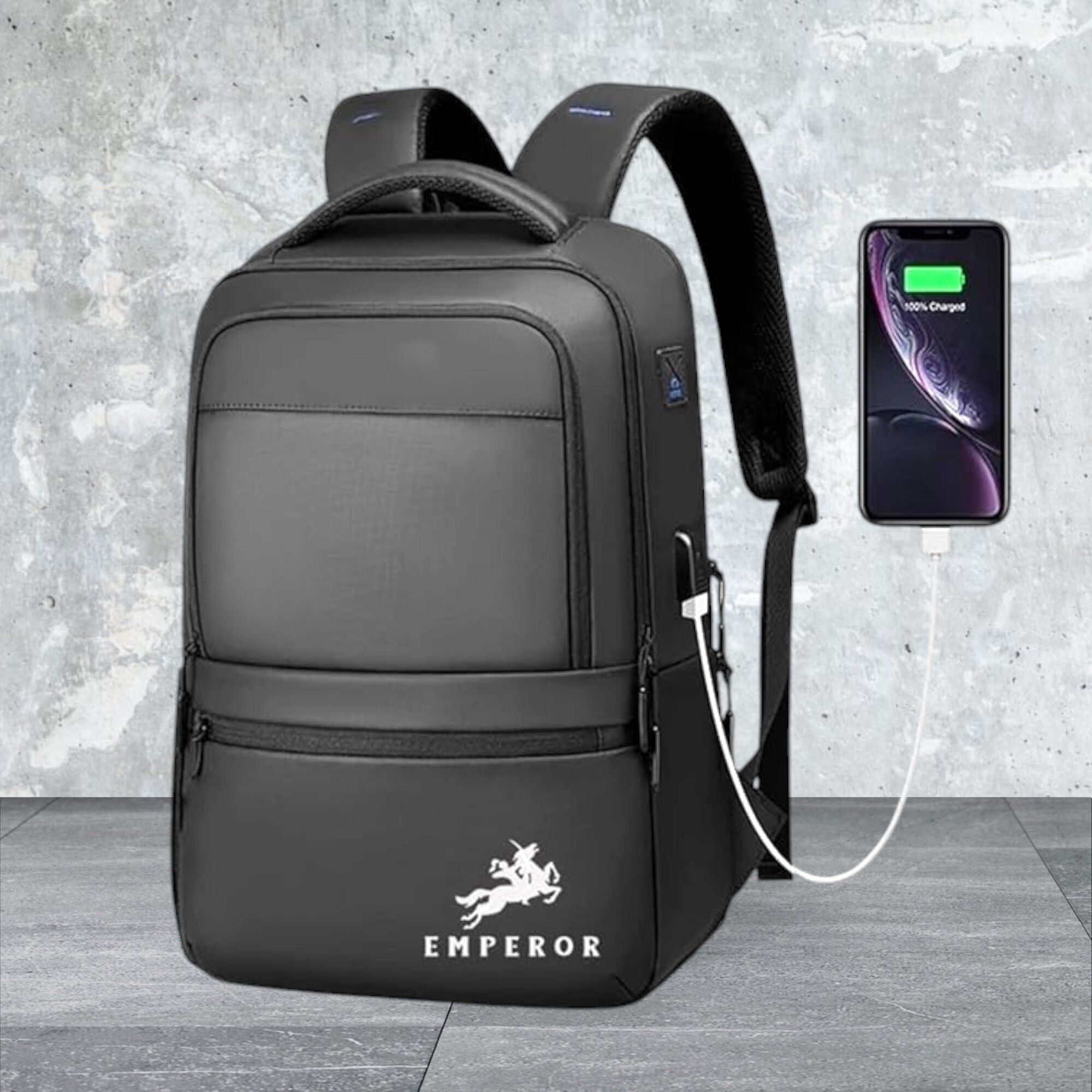 Multi-purpose backpack With USB charging Port Laptop,office,college,travel bag Waterproof Multipurpose Bag-image-0