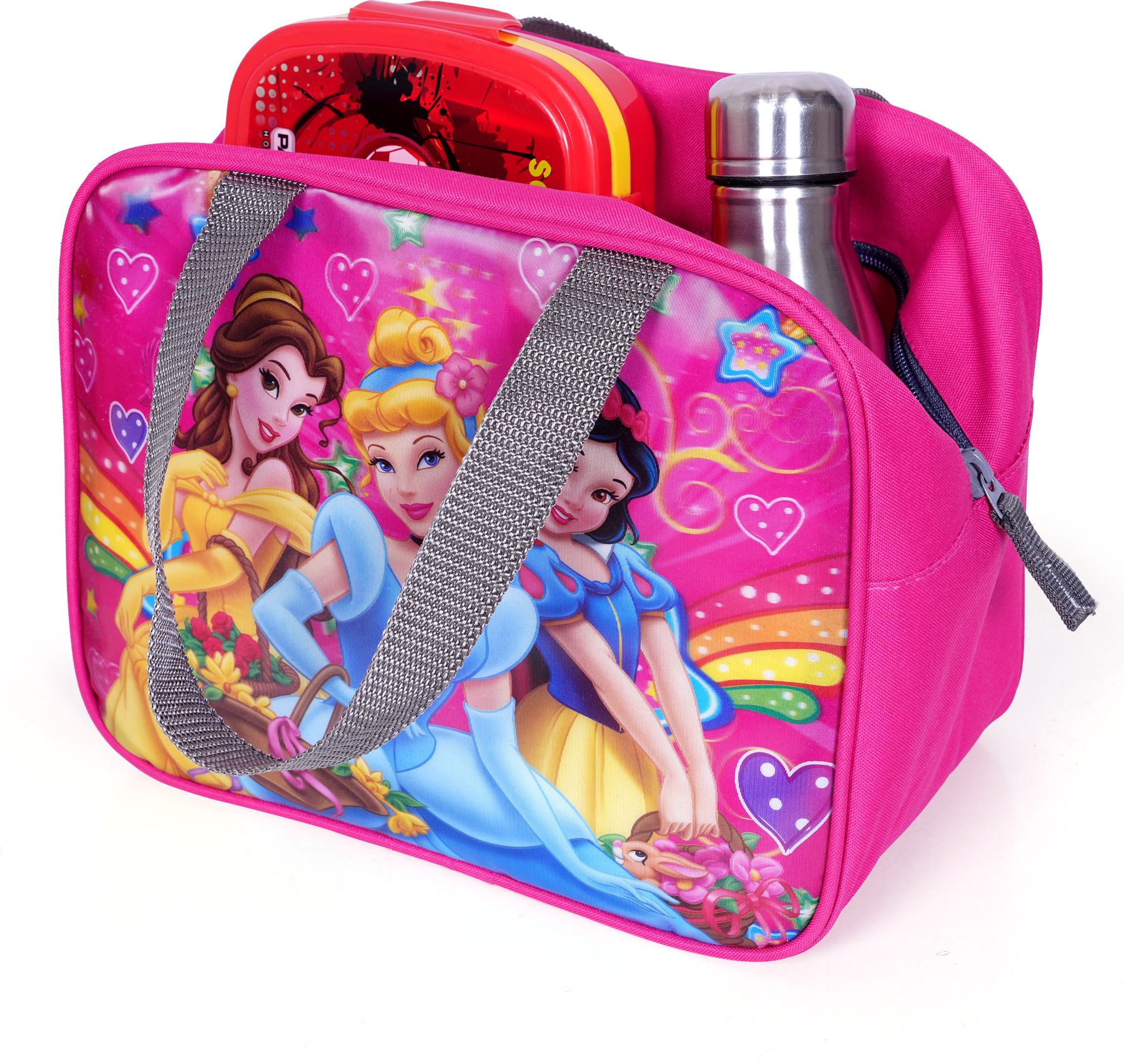 Green line barbie Lunch Tiffin Bag For School Office Picnic Lunch Bag