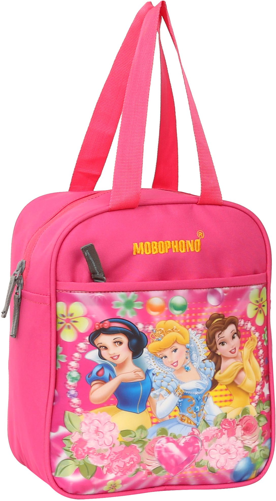 3D Kds School Lunch Bag / Tiffin Bag ( PINK ) Branded Waterproof Lunch Bag-image-6